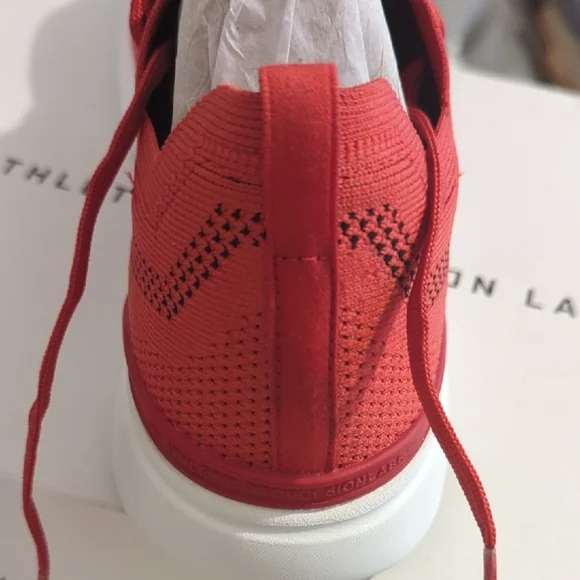 APL Vibrant MENS Or Women Red Athletic Sneakers - Picture 2 of 4